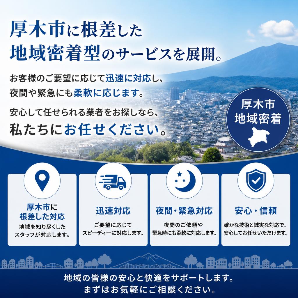 迅速な対応と安心感