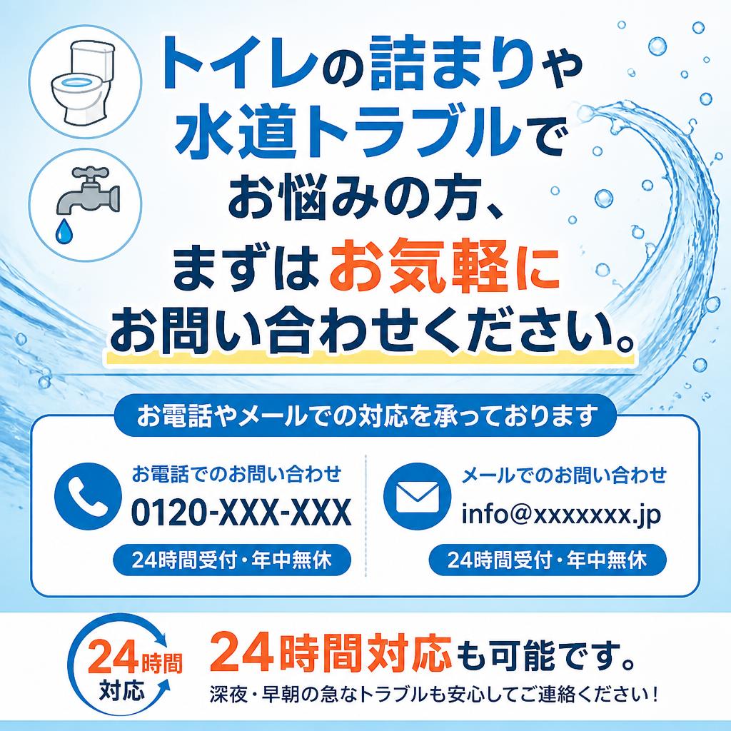 まずはお気軽にお問い合わせを！