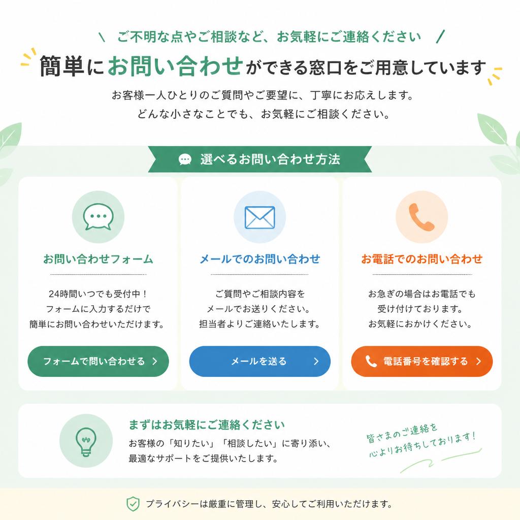お問い合わせはこちらから