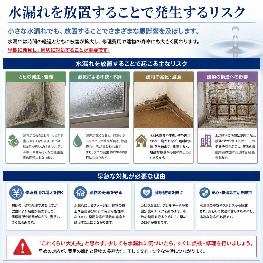 放置するとどうなる？トイレの水漏れが引き起こす問題