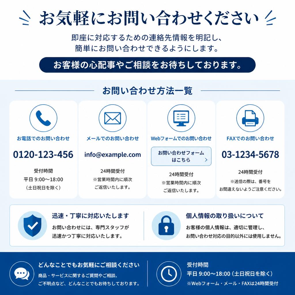 お問い合わせ・お見積もり