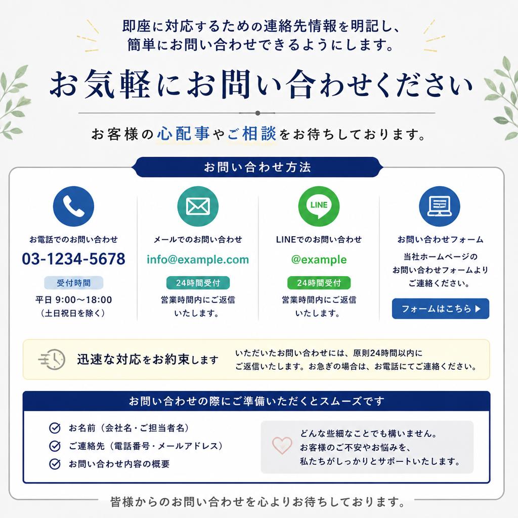 お問い合わせ・お見積もり