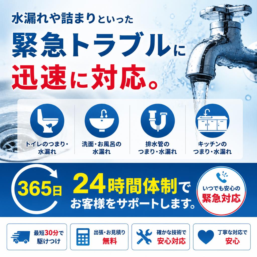 2. 迅速な緊急修理対応