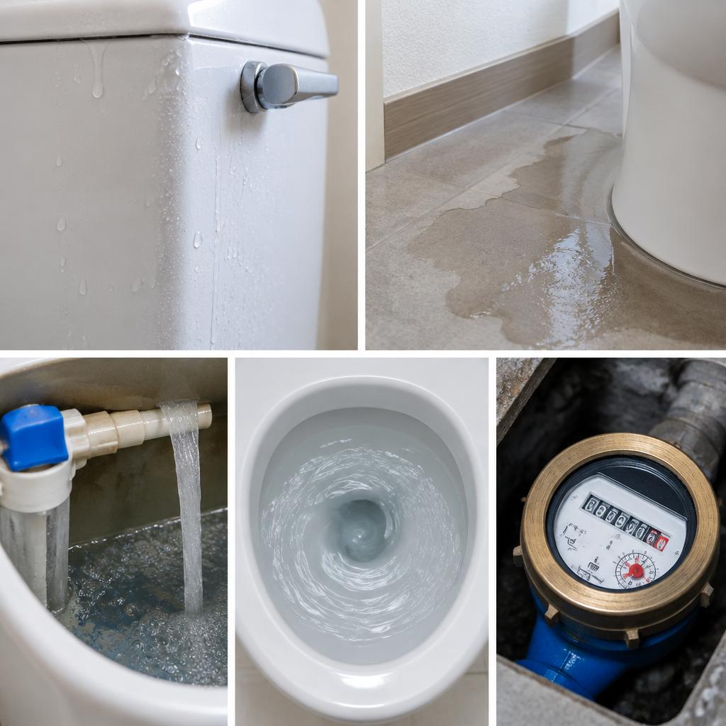 こんなサインは要注意！タンク漏水の見分け方