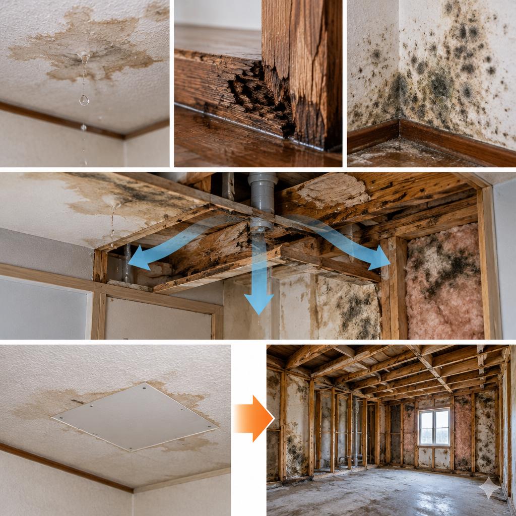 小さな漏水も放置しない。建物を守る早期点検の重要性