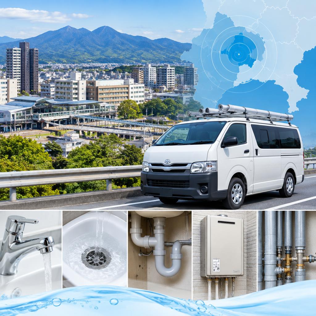 厚木市の水道工事は、地域を知る専門業者にお任せください